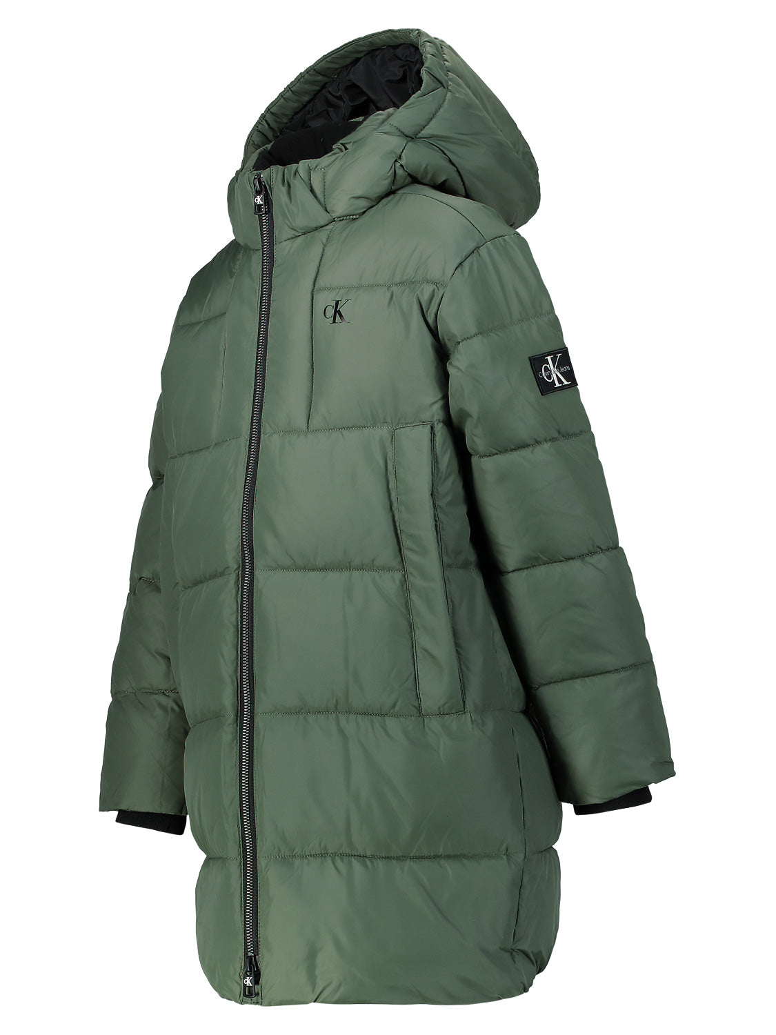 Calvin Klein Kids Winter coat Essential Olive Green in Olive Green 1690884701-6801415176-4.jpg | NICKIS.com