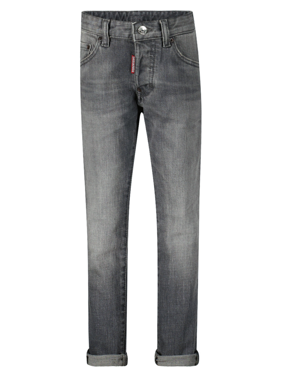 DSQUARED2 Kids jeans Skater Grey in Grey 1690884956-6809338042-5.jpg | NICKIS.com