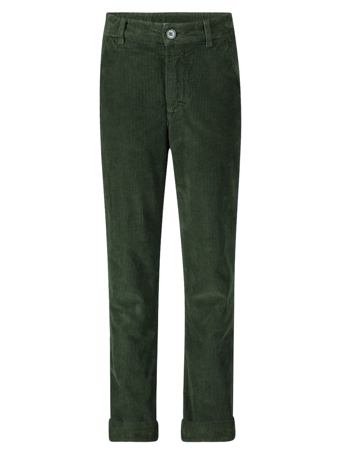 PLEASE - THE TROUSERS Kids Corduroy Trousers Olive Green in Olive Green 1690884965-6809679567-5.jpg | NICKIS.com