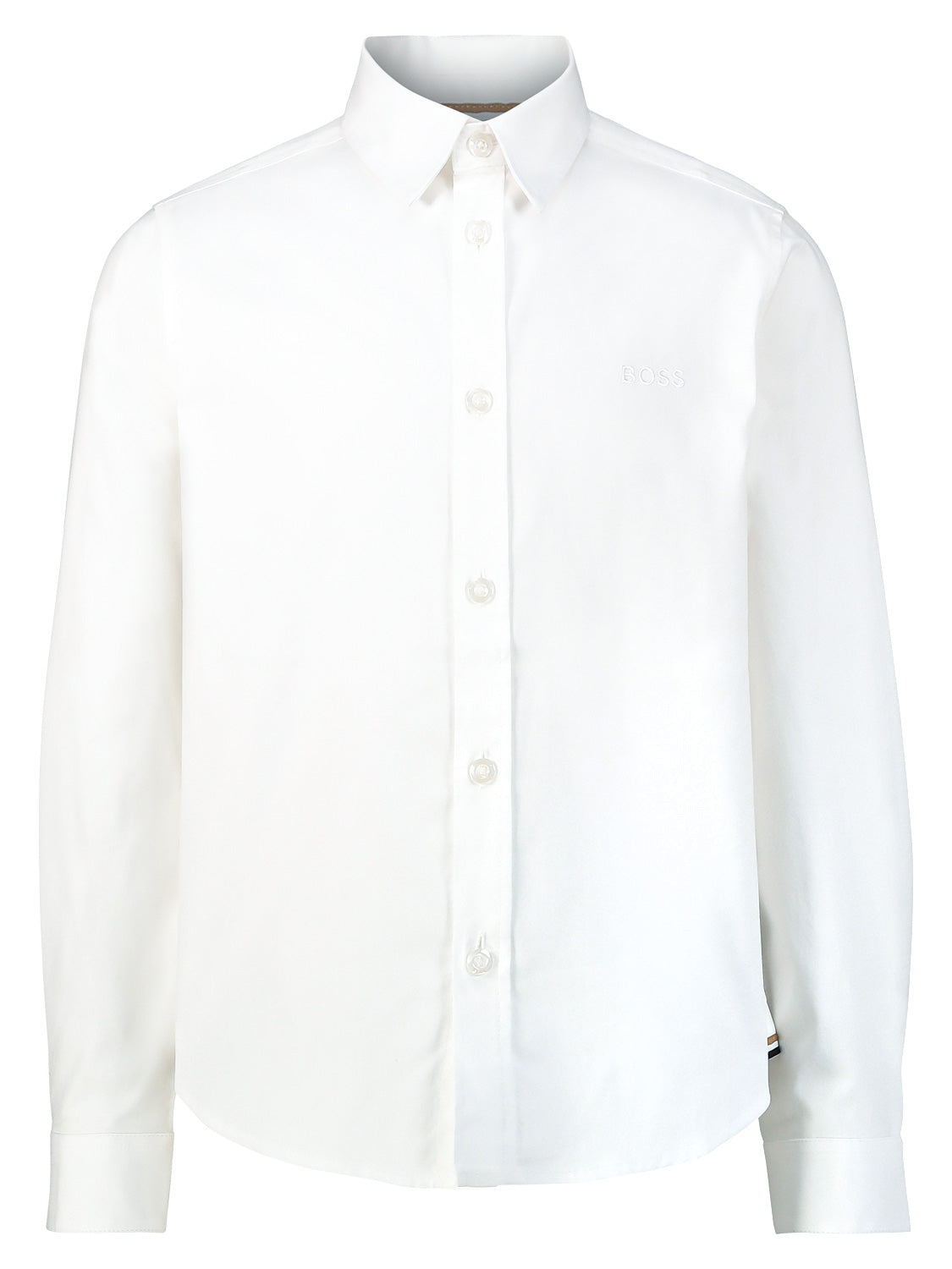 Boss Kids shirt White in White 1690906389-6800785143-1.jpg | NICKIS.com