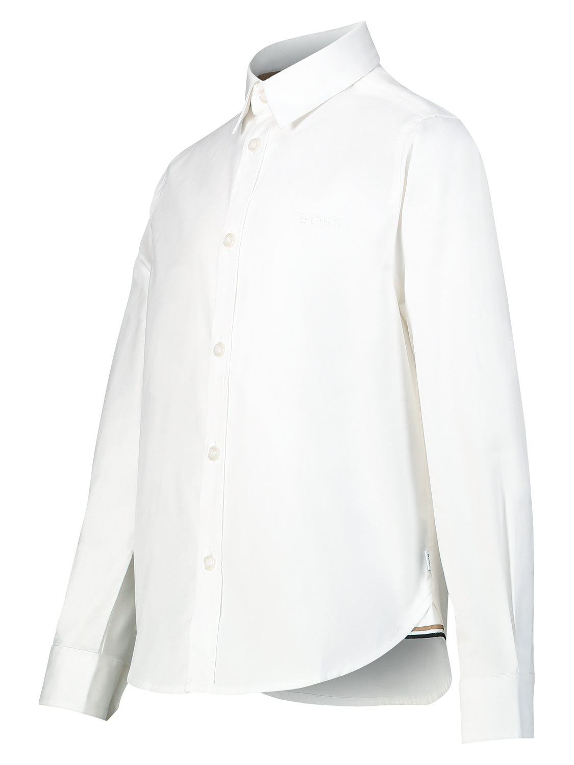 Boss Kids shirt White in White 1690906389-6800785143-4.jpg | NICKIS.com