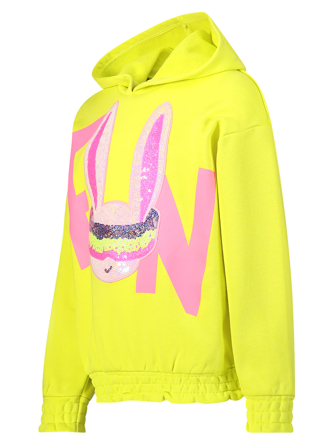 Billieblush Kids hoodie Yellow in Yellow 1690906424-6805455117-4.jpg | NICKIS.com