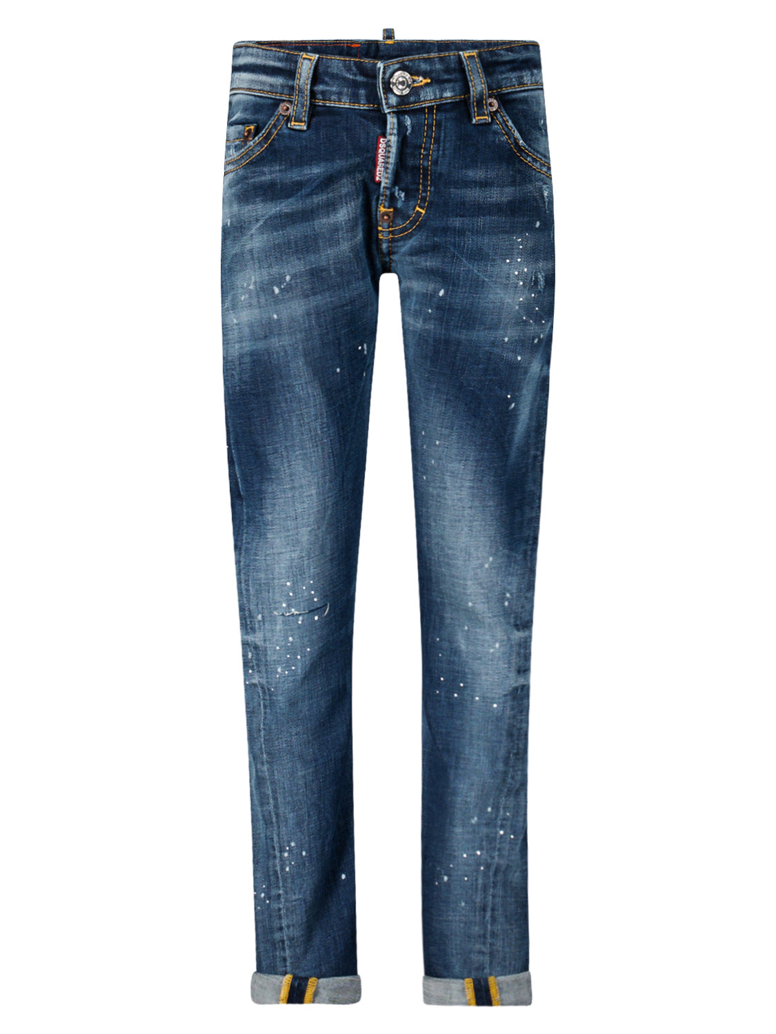 DSQUARED2 Kids jeans Twist Jean Blue in Blue 1691165364-6706876373-5.jpg | NICKIS.com