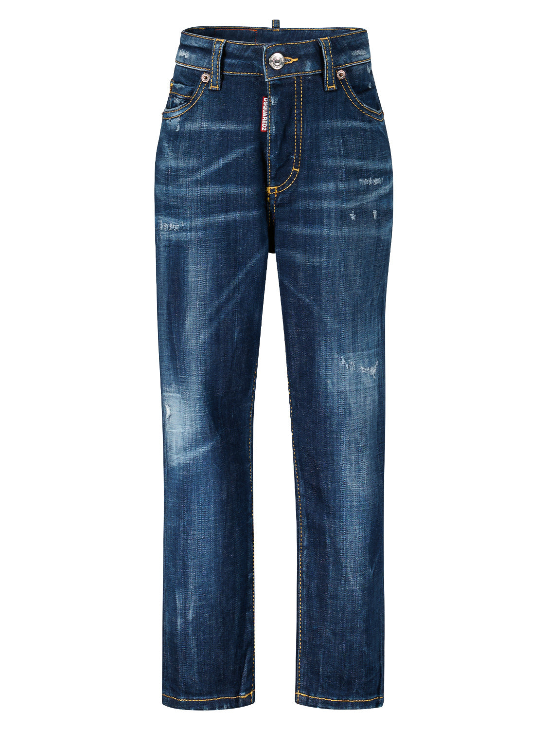 DSQUARED2 Kids jeans Boston Jean Blue in Blue 1691165651-6602601481-1.jpg | NICKIS.com