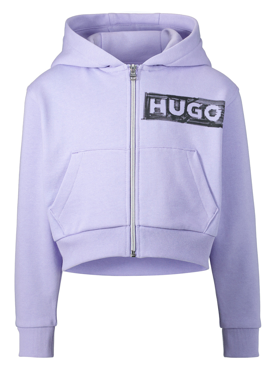 HUGO Kids Sweat Jacket Lilac in Lilac 1691166086-6806144097-1.jpg | NICKIS.com