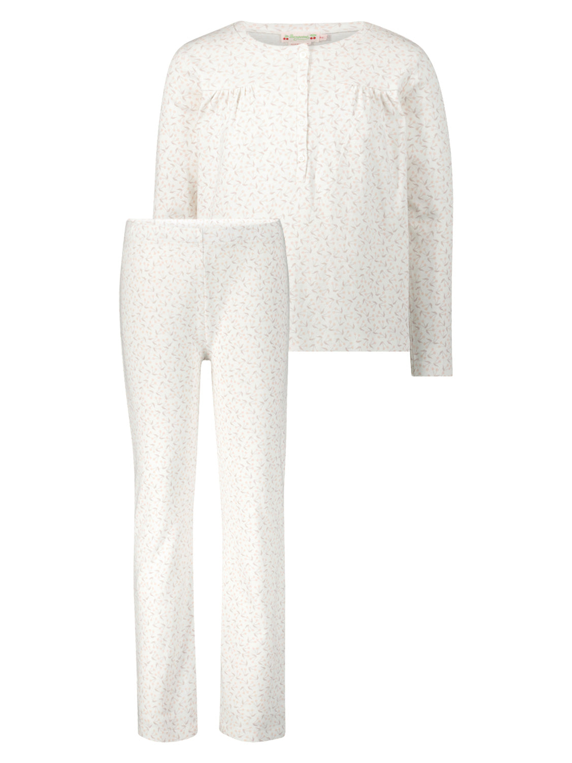 Bonpoint Kids pyjama Bellina White in White 1691657455-6804276549-1.jpg | NICKIS.com