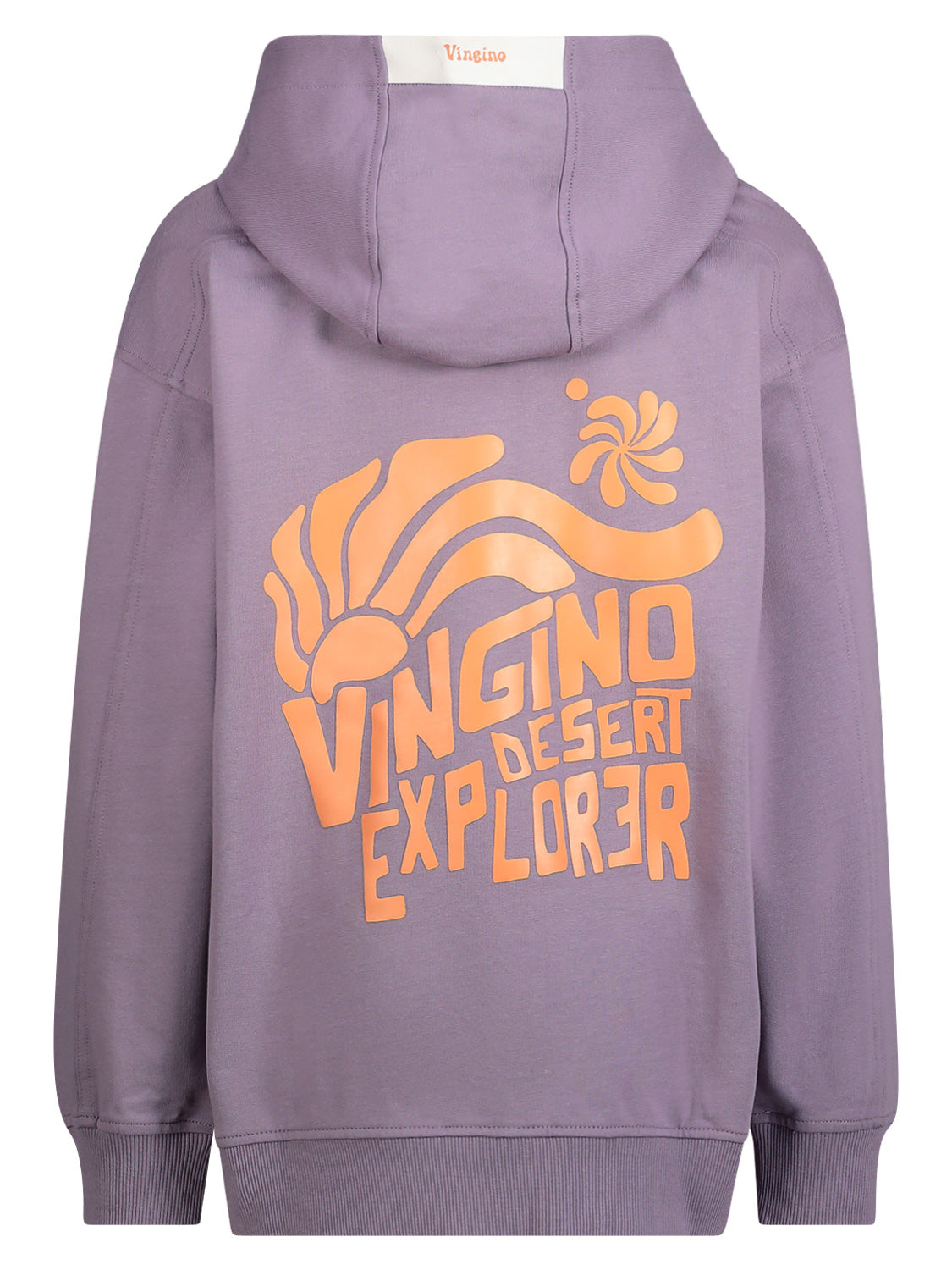 Vingino Kids hoodie Nactus Purple in Purple 1692000630-6805465433-4.jpg | NICKIS.com