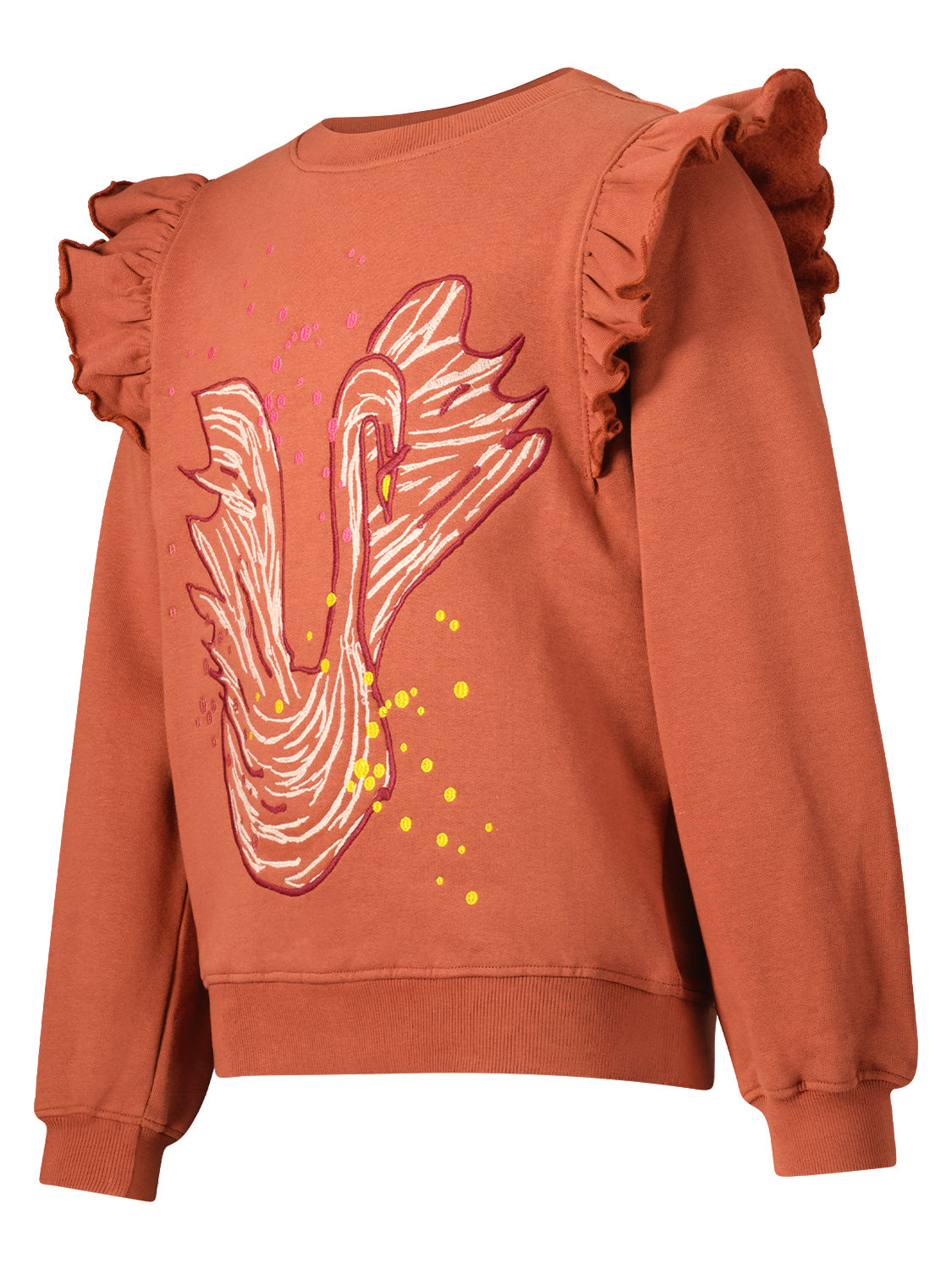 Soft Gallery Kids Sweatshirt Milas Brown in Brown 1692178179-6801745888-4.jpg | NICKIS.com