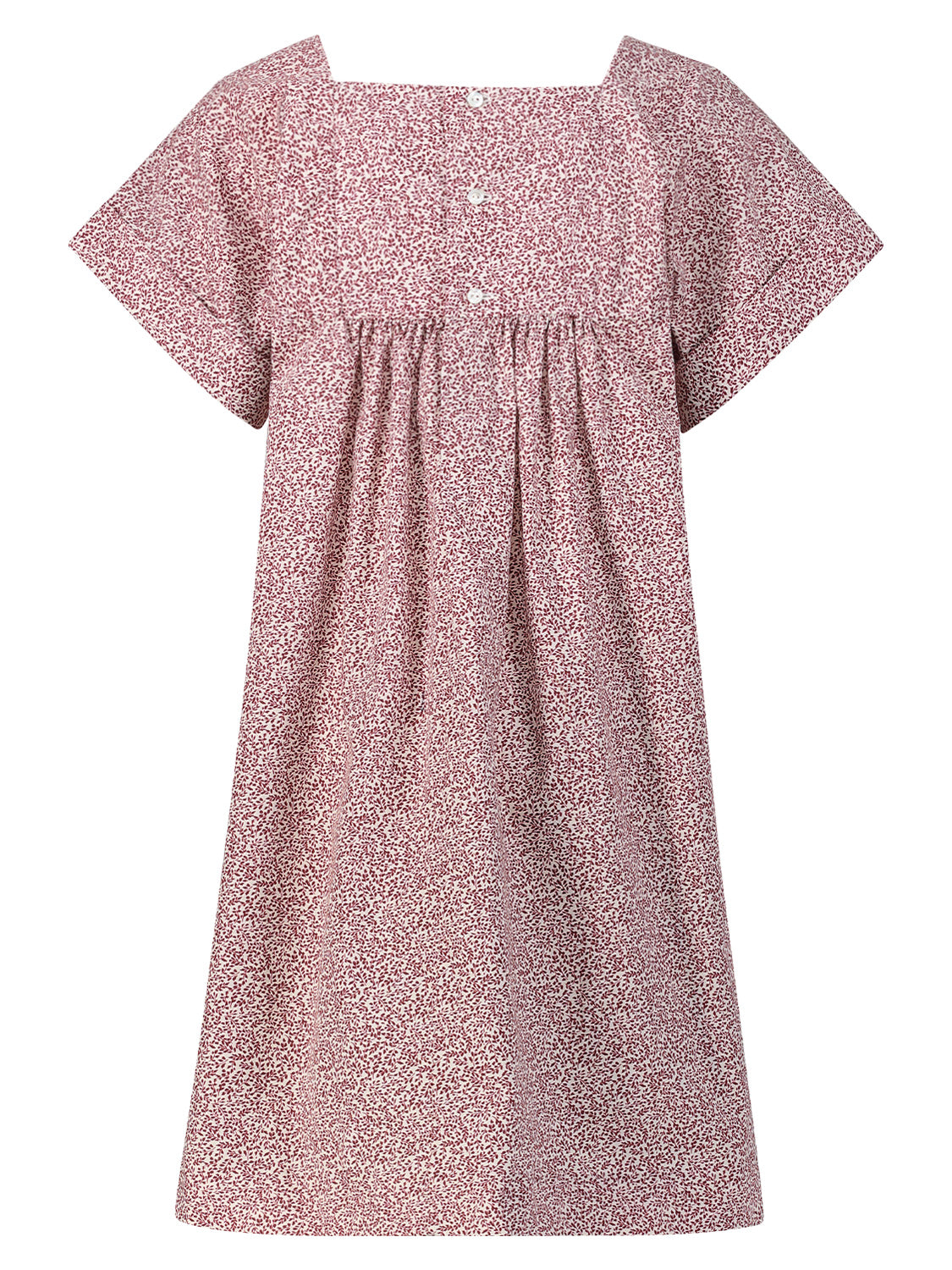 Bonpoint Kids dress Paysanne Burgundy in Burgundy 1692187118-6804563152-4.jpg | NICKIS.com