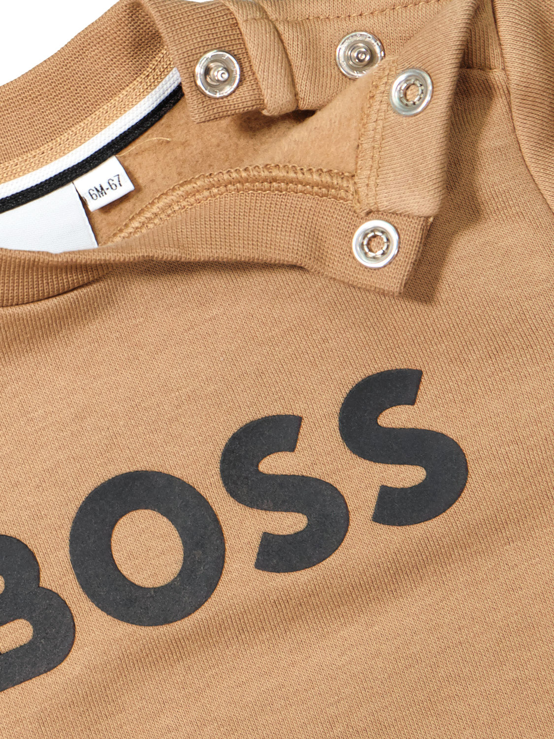 Boss Kids Sweatshirt Khaki in Khaki 1692196752-6800490565-5.jpg | NICKIS.com