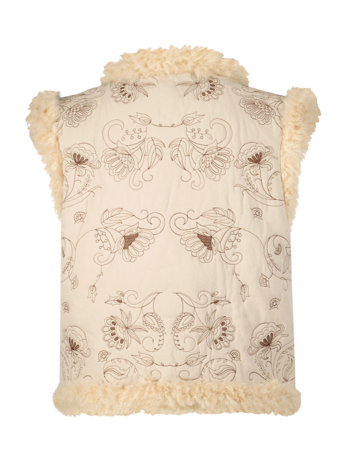 Bonpoint Kids vest Tuli Beige in Beige 1692282454-6808455004-4.jpg | NICKIS.com