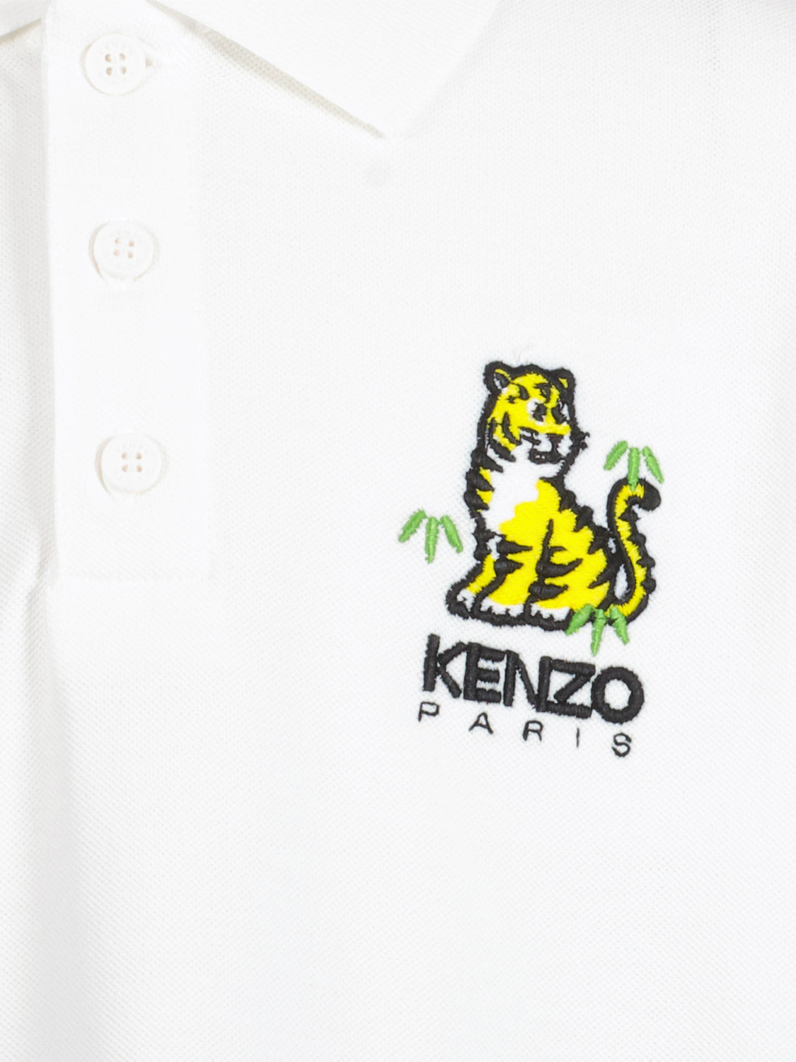 Kenzo Kids Kids Polo Shirt White in White 1692282466-6809349052-5.jpg | NICKIS.com