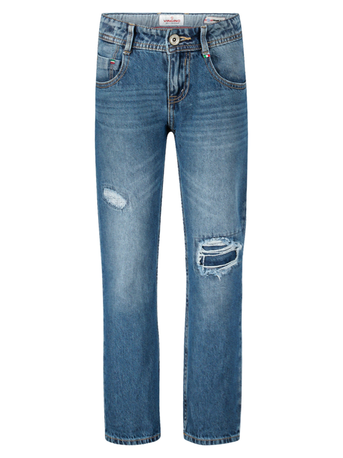 Vingino Kids jeans Baggio Vintage Blue in Blue 1692285925-6802205084-1.jpg | NICKIS.com