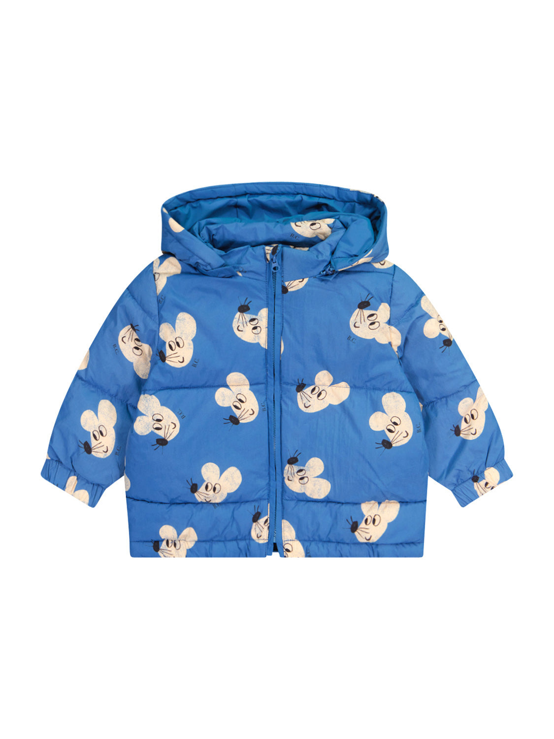 Bobo Choses Kids winter jacket Mouse Blue in Blue 1692793484-6806911883-1.jpg | NICKIS.com