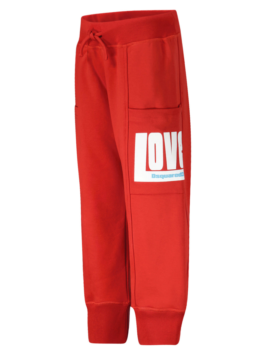 DSQUARED2 Kids sweatpants Red in Red 1692881921-6801165825-4.jpg | NICKIS.com