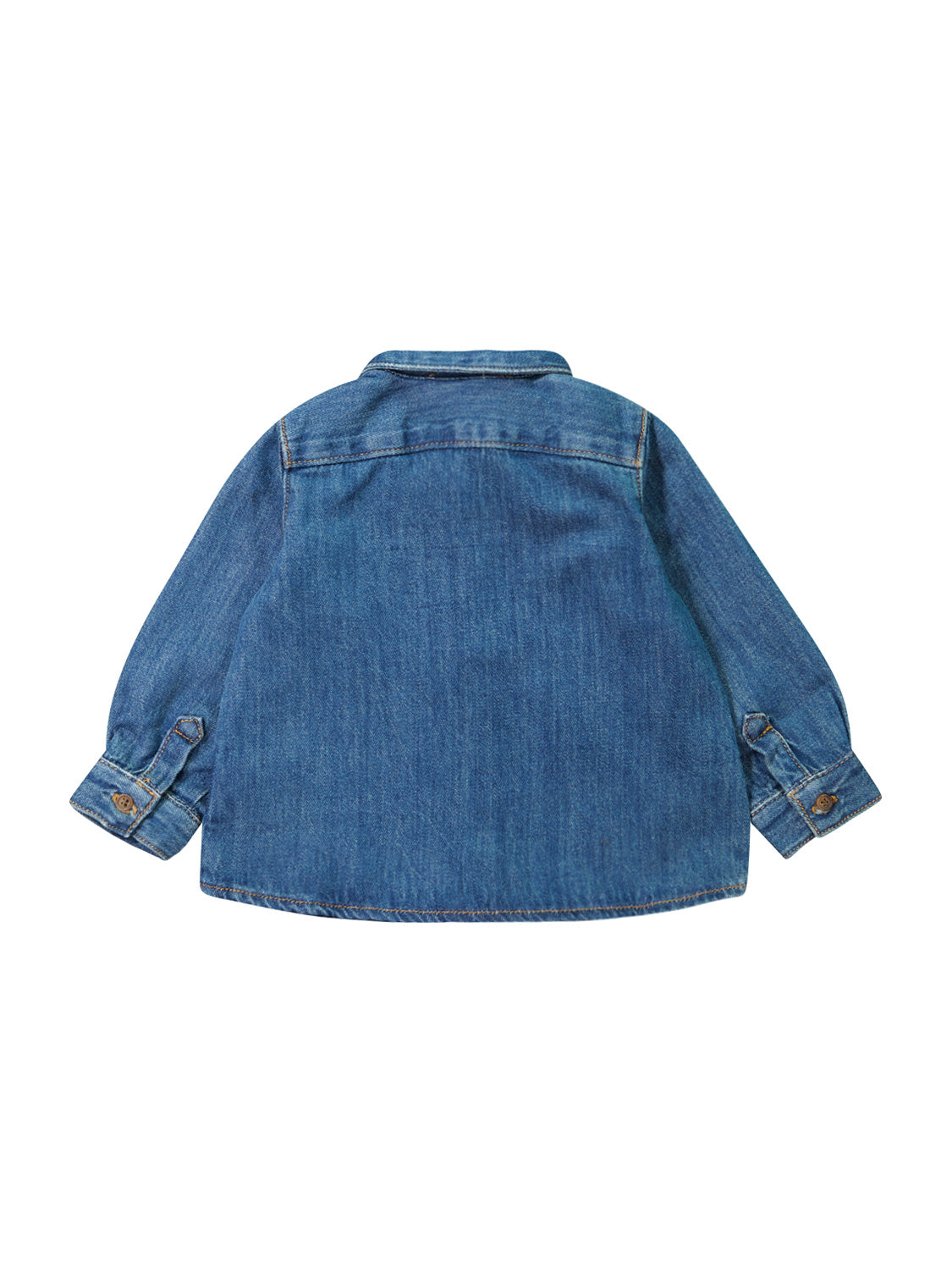 Bonpoint Kids shirt Mico Blue in Blue 1692954781-6802843271-4.jpg | NICKIS.com