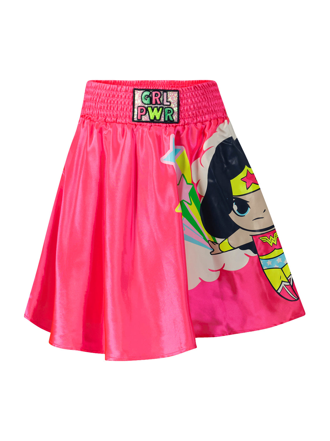 Billieblush Kids skirt Billieblush X DC Comics Collab Neon in Neon 1693907988-6807801275-1.jpg | NICKIS.com