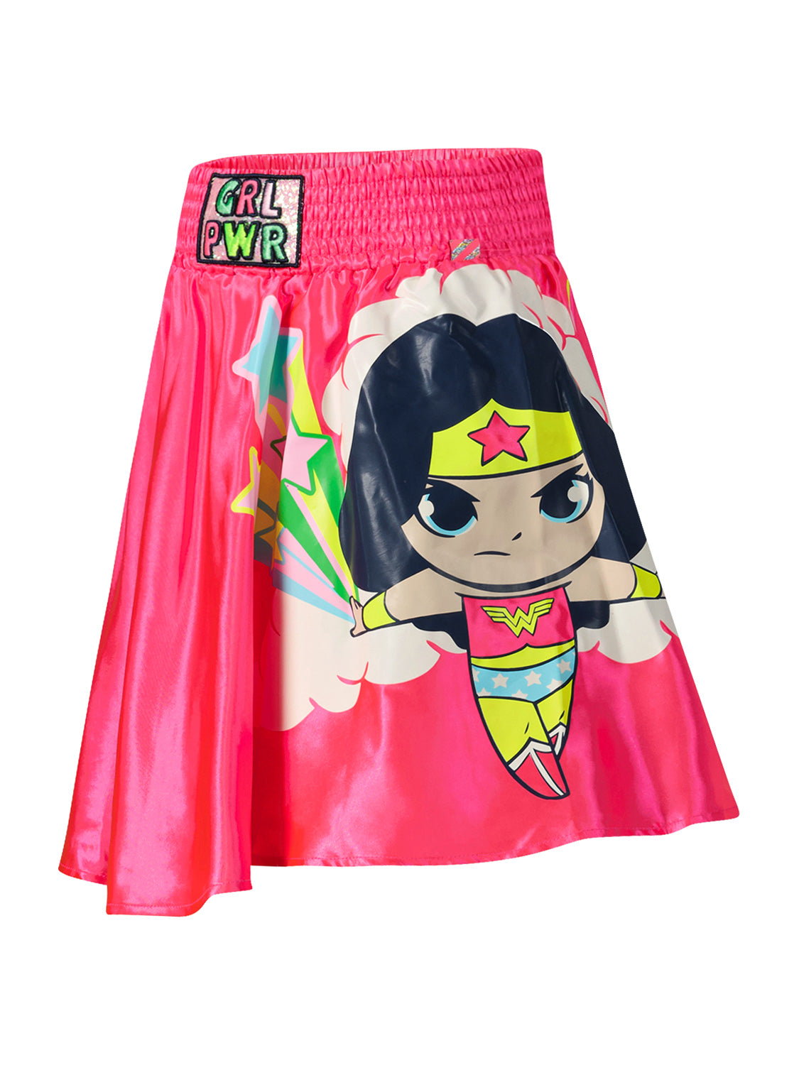 Billieblush Kids skirt Billieblush X DC Comics Collab Neon in Neon 1693907988-6807801275-4.jpg | NICKIS.com