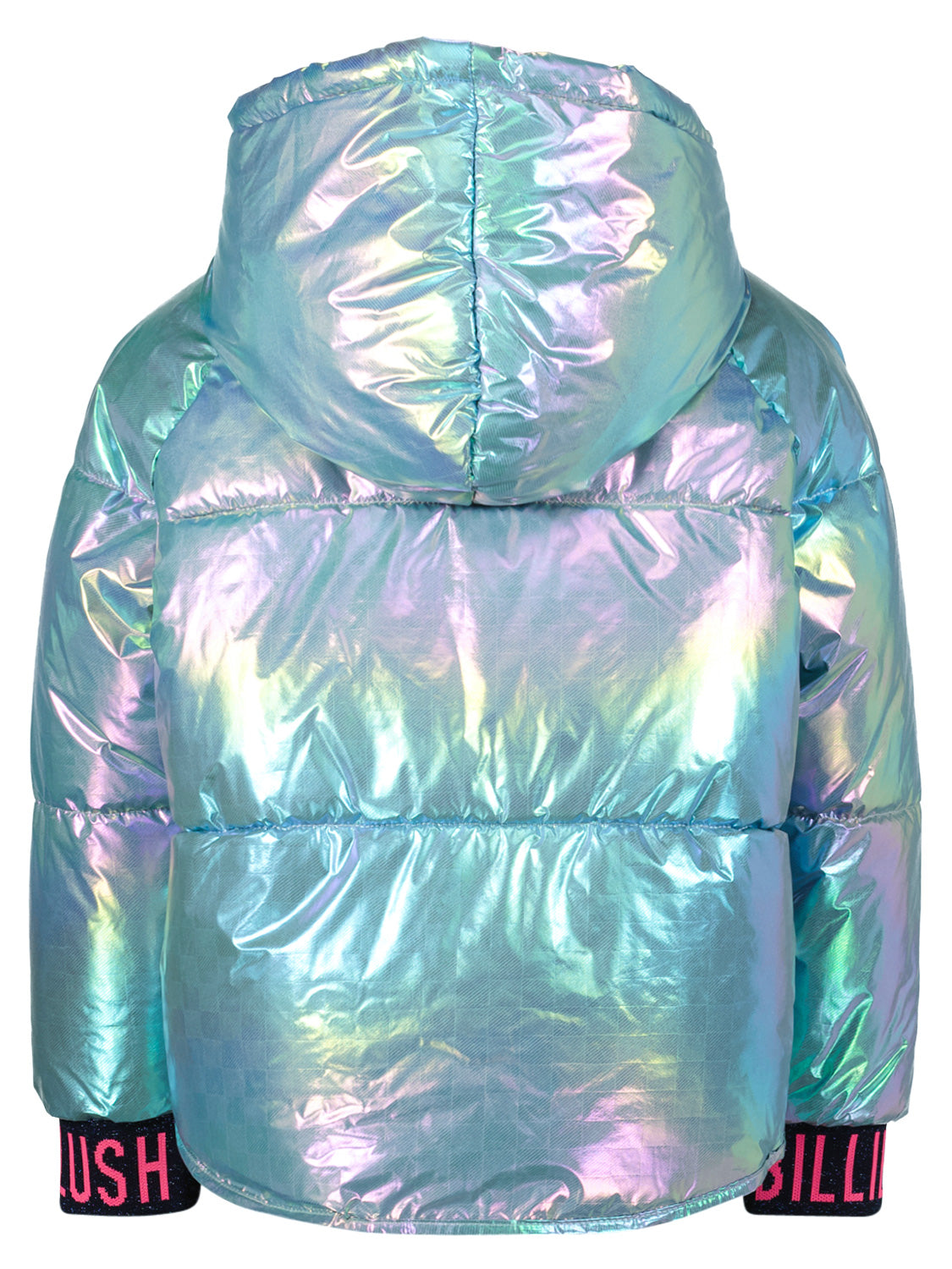 Billieblush Kids winter jacket Metallic in Metallic 1694185352-6802544352-4.jpg | NICKIS.com