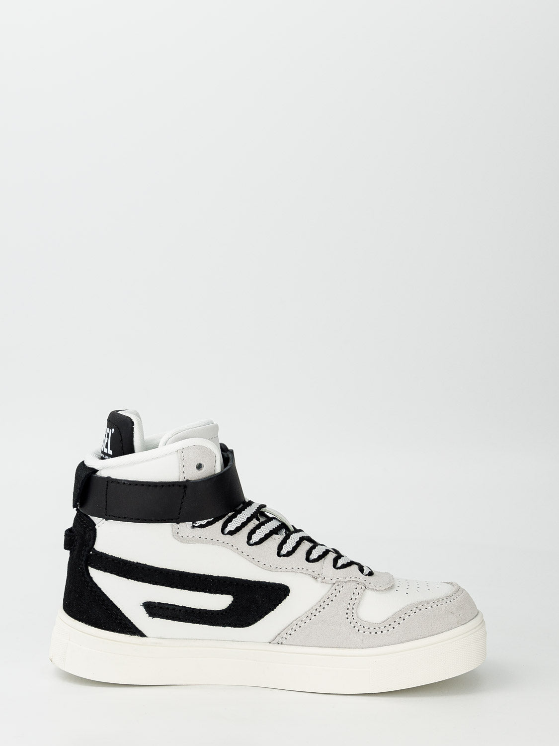 Diesel Kids sneakers Ukiyo Mid Strap White in White 1694593530-6806815339-2.jpg | NICKIS.com