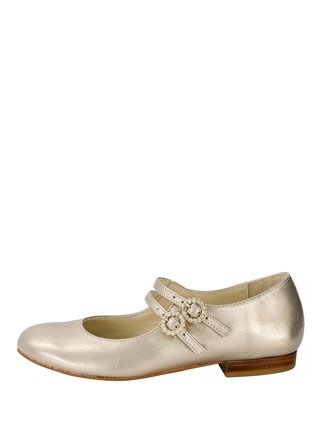 Bonpoint Kids ballerinas Tam Gold in Gold 1694593574-6807664417-1.jpg | NICKIS.com