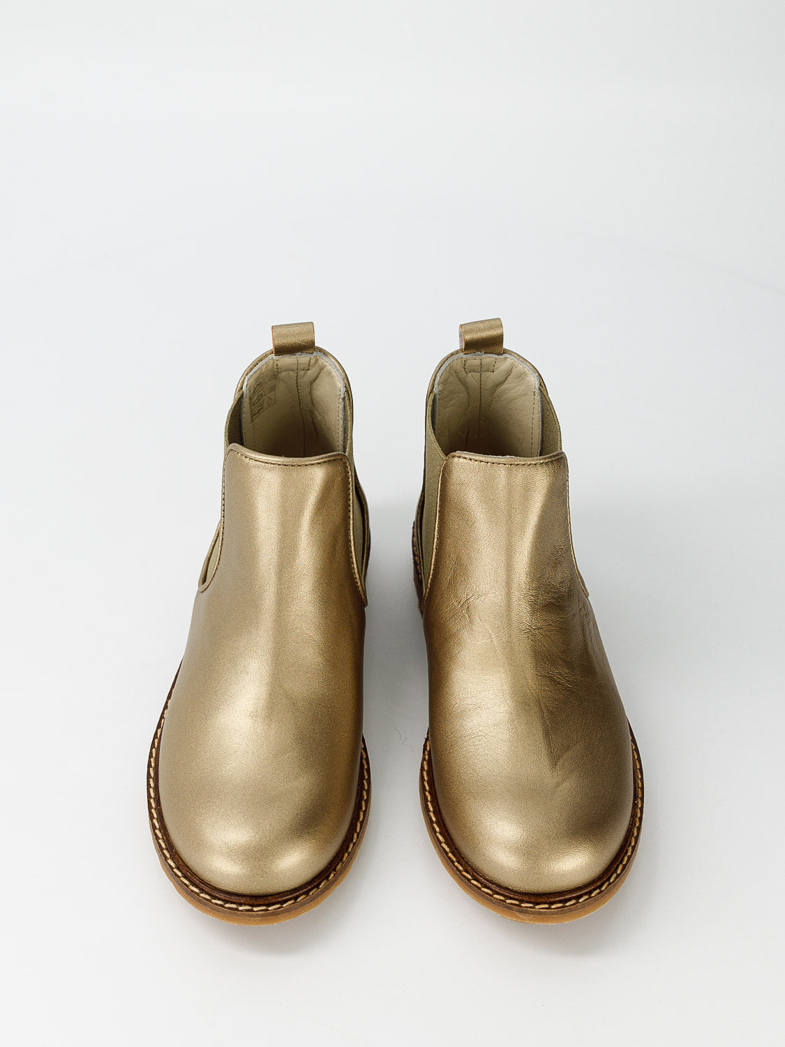 Bonpoint Kids Ankle Boots Mathis Gold in Gold 1694593590-6807770577-4.jpg | NICKIS.com