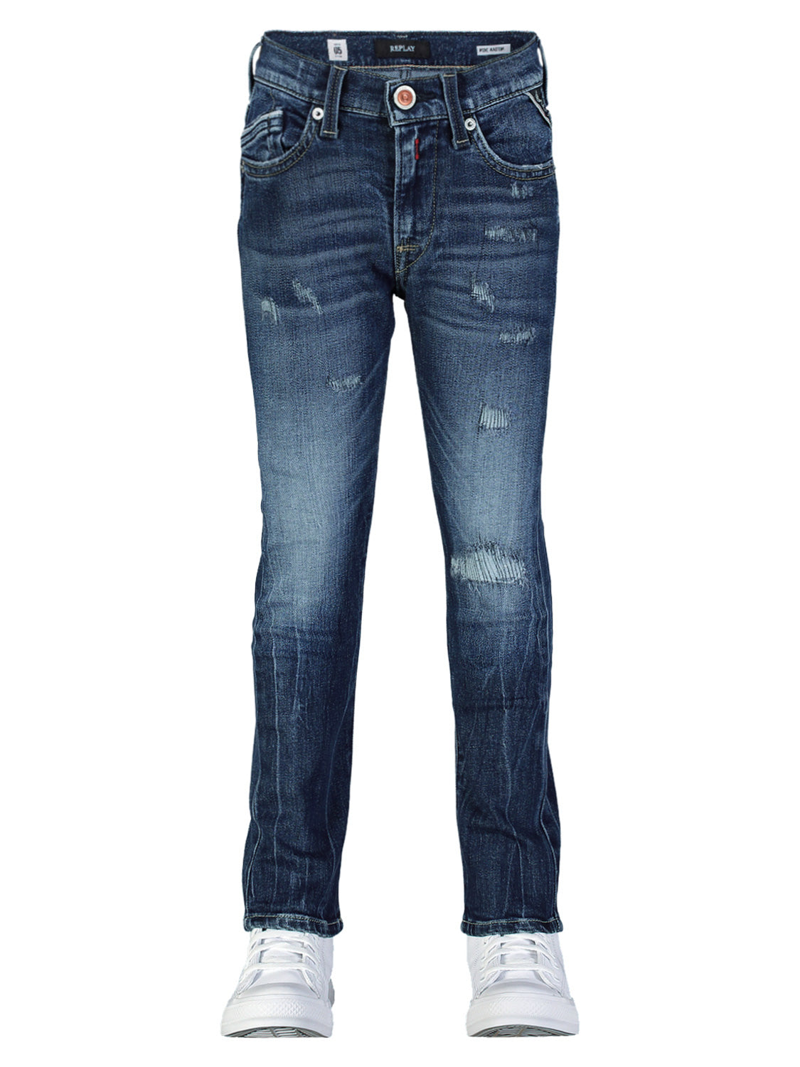 Replay & Sons Kids jeans Blue in Blue 1695216626-6803626084-4.jpg | NICKIS.com