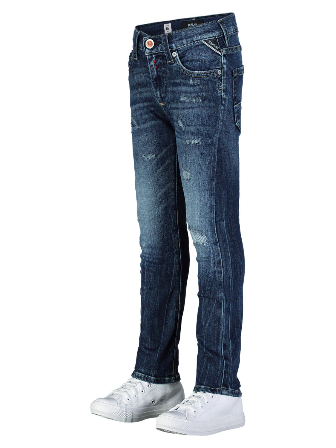 Replay & Sons Kids jeans Blue in Blue 1695216627-6803626084-5.jpg | NICKIS.com