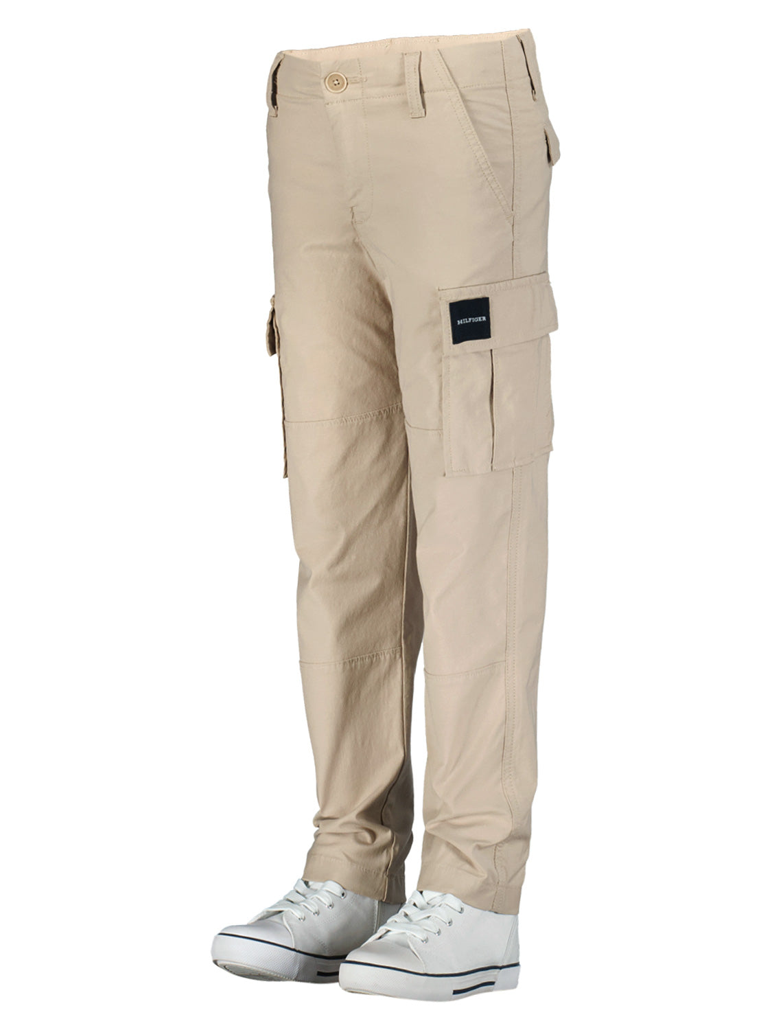 Tommy Hilfiger Kids Cargo Trousers Chelsea Cargo Pant Beige in Beige 1695745990-6806506312-5.jpg | NICKIS.com