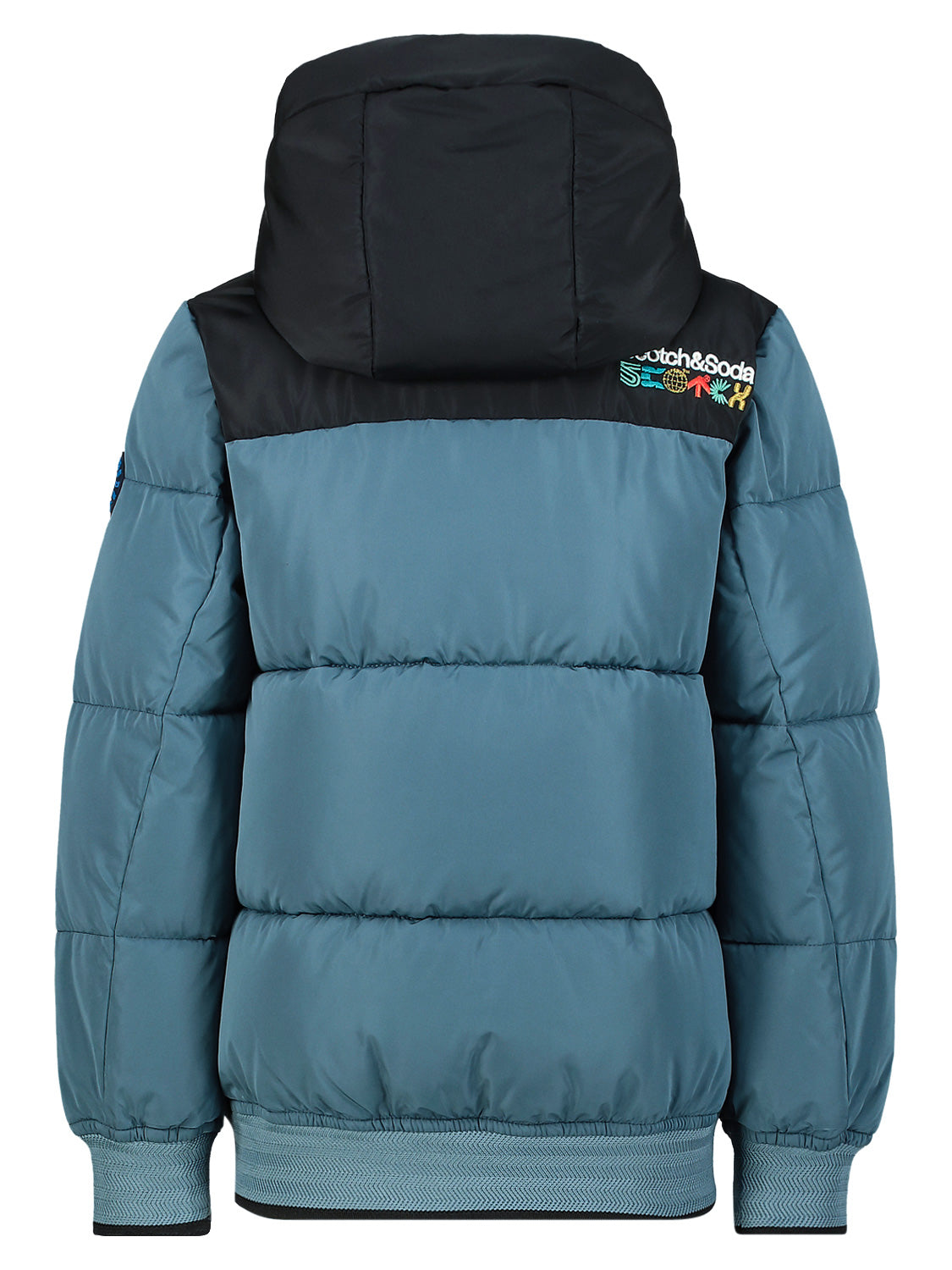 Scotch & Soda Kids winter jacket Blue in Blue 1695817285-6805503706-5.jpg | NICKIS.com