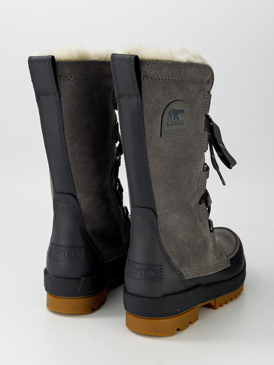 Sorel Kids Boots Torino II Tall WP Grey in Grey 1695978055-6804858455-6.jpg | NICKIS.com