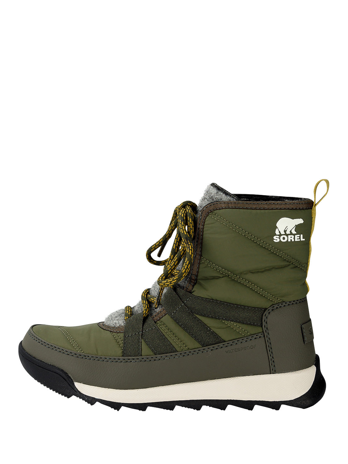 Sorel Kids Boots Whitney II Short Lace WP Olive Green in Olive Green 1695978090-6807387875-1.jpg | NICKIS.com