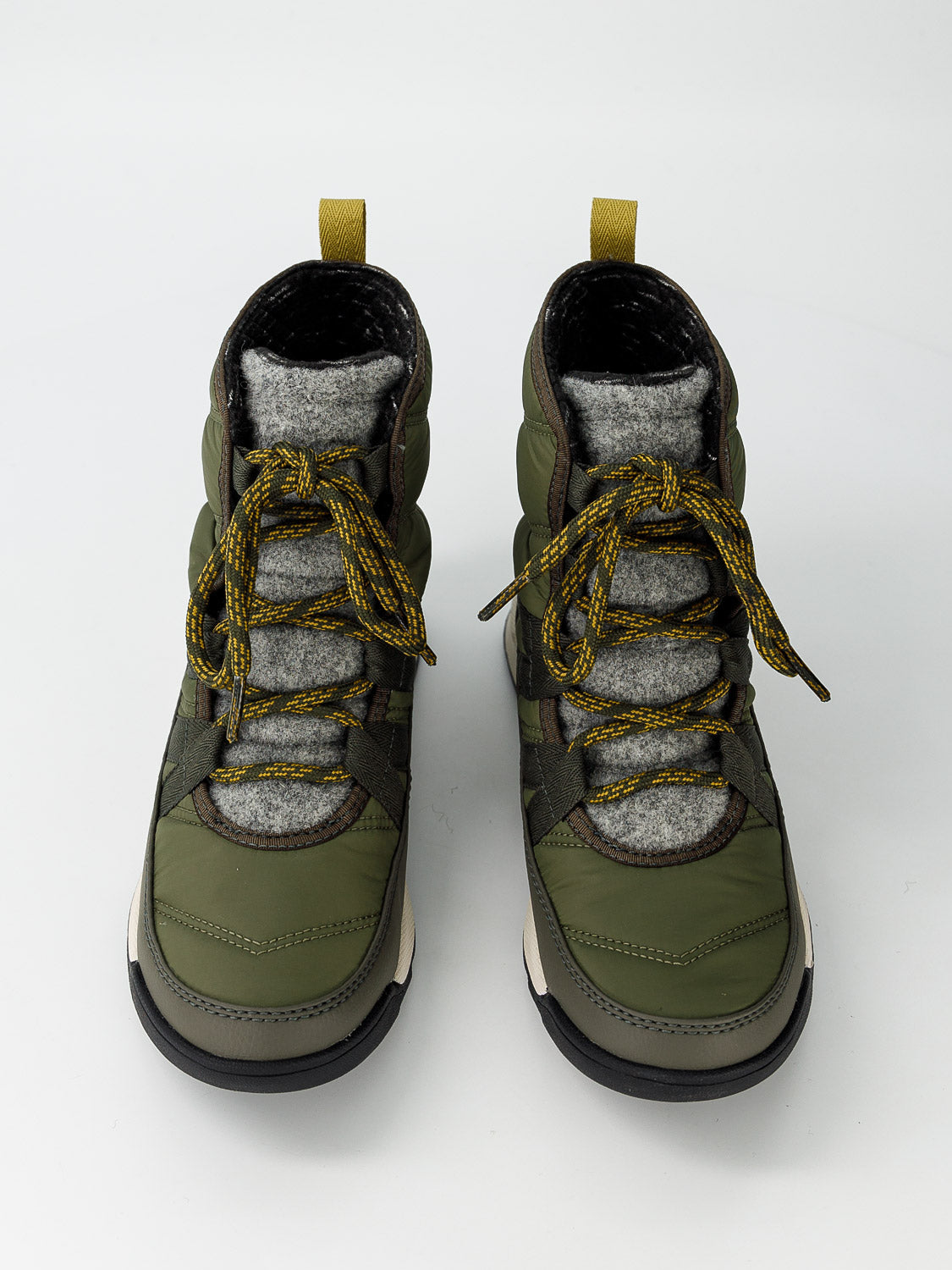 Sorel Kids Boots Whitney II Short Lace WP Olive Green in Olive Green 1695978091-6807387875-4.jpg | NICKIS.com