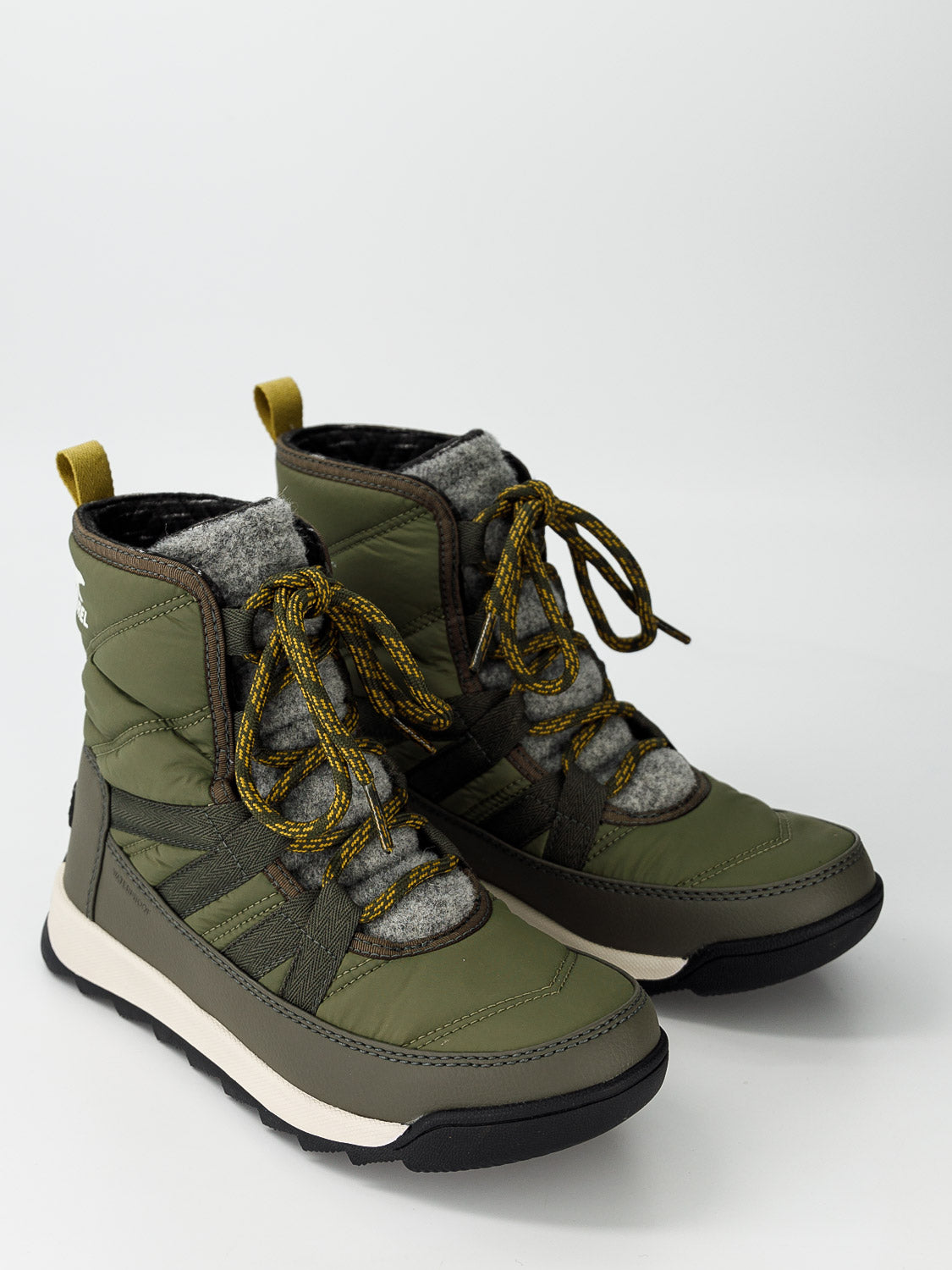 Sorel Kids Boots Whitney II Short Lace WP Olive Green in Olive Green 1695978093-6807387875-5.jpg | NICKIS.com