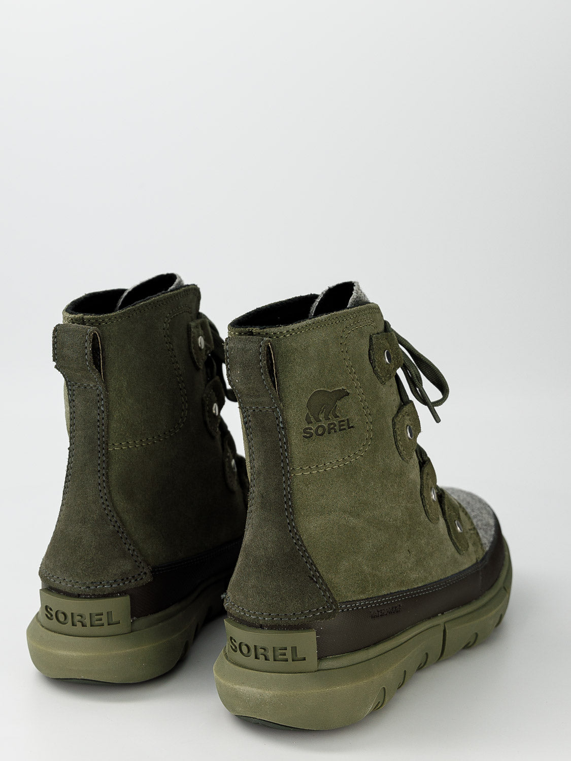 Sorel Kids Boots Explorer Next Joan WP Olive Green in Olive Green 1695978117-6809187196-6.jpg | NICKIS.com