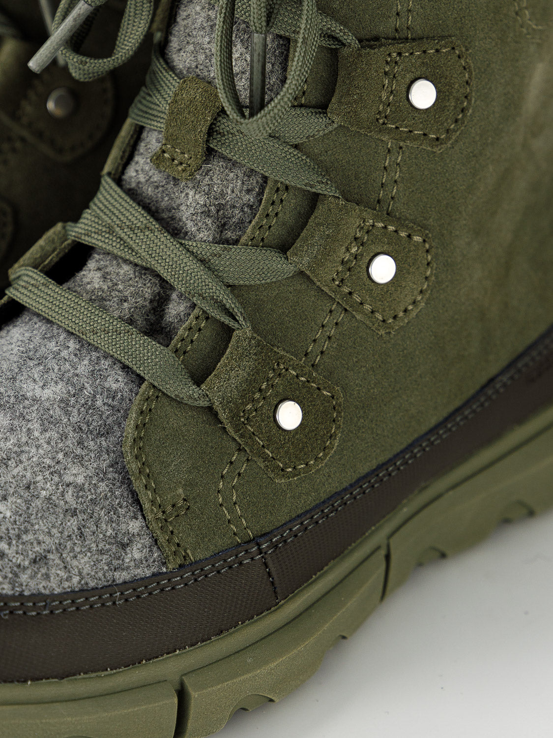 Sorel Kids Boots Explorer Next Joan WP Olive Green in Olive Green 1695978118-6809187196-7.jpg | NICKIS.com