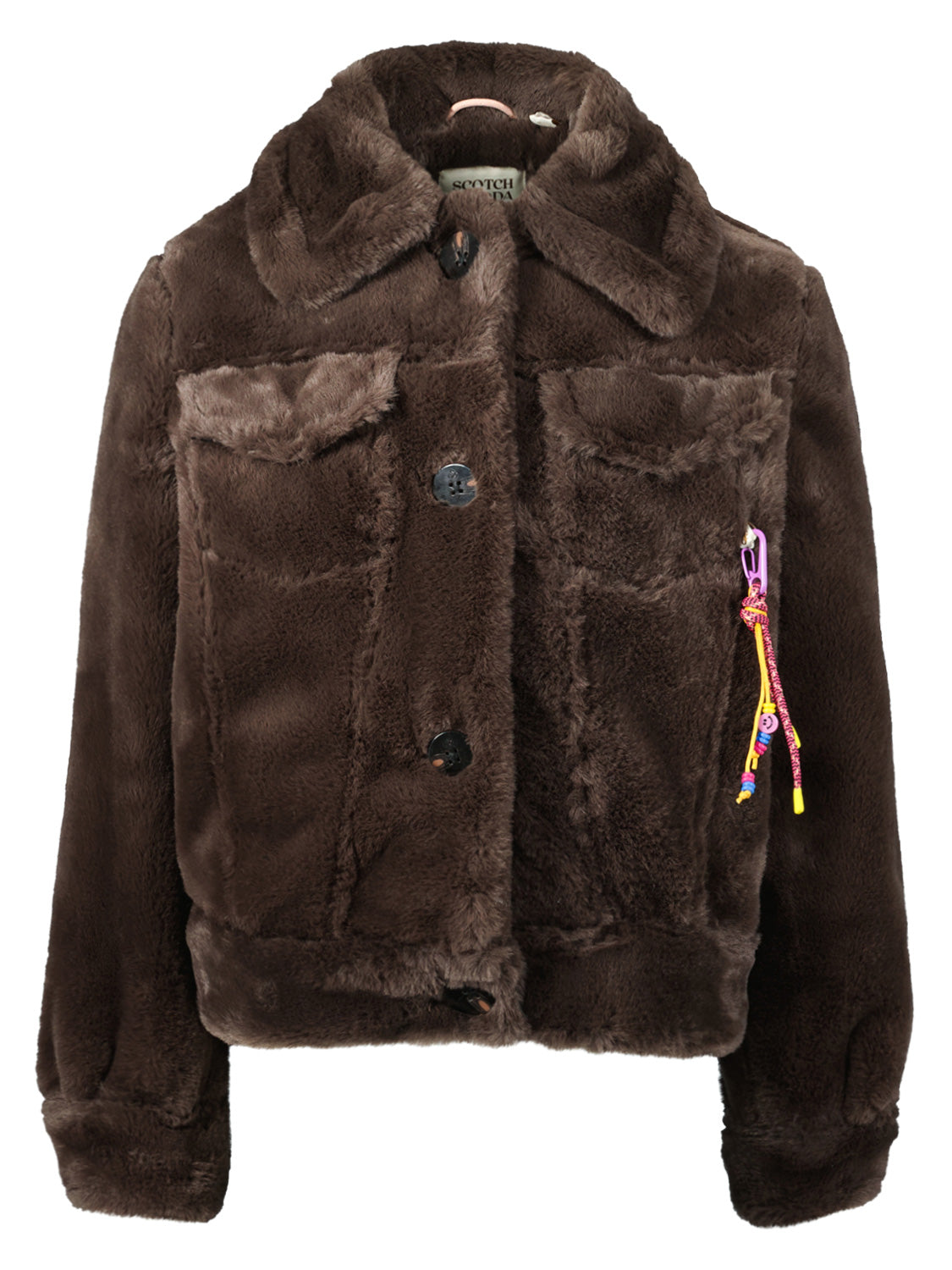 Scotch & Soda Kids jacket Brown in Brown 1696413019-6800439342-1.jpg | NICKIS.com