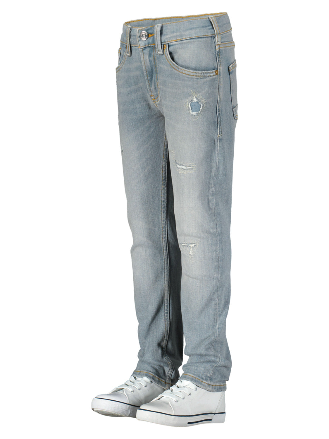 Scotch & Soda Kids jeans The Drop tapered Grey in Grey 1696496829-6801168135-5.jpg | NICKIS.com