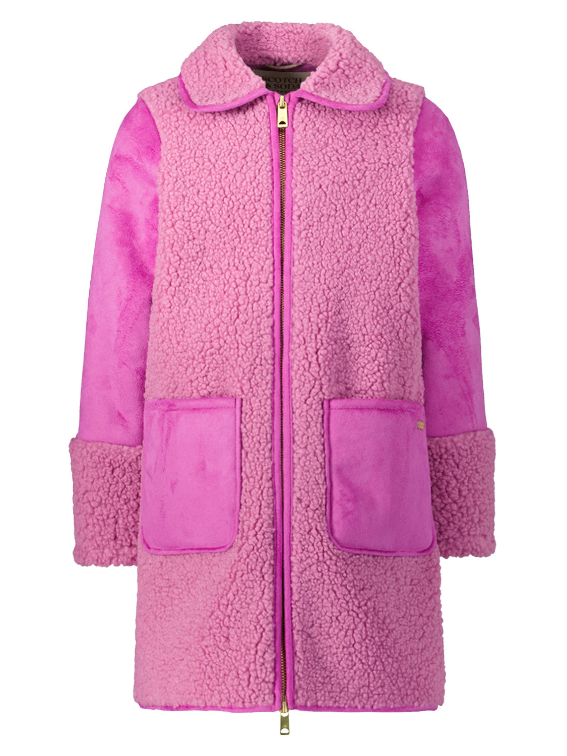 Scotch & Soda Kids coat Fuchsia in Fuchsia 1696584989-6806640012-1.jpg | NICKIS.com