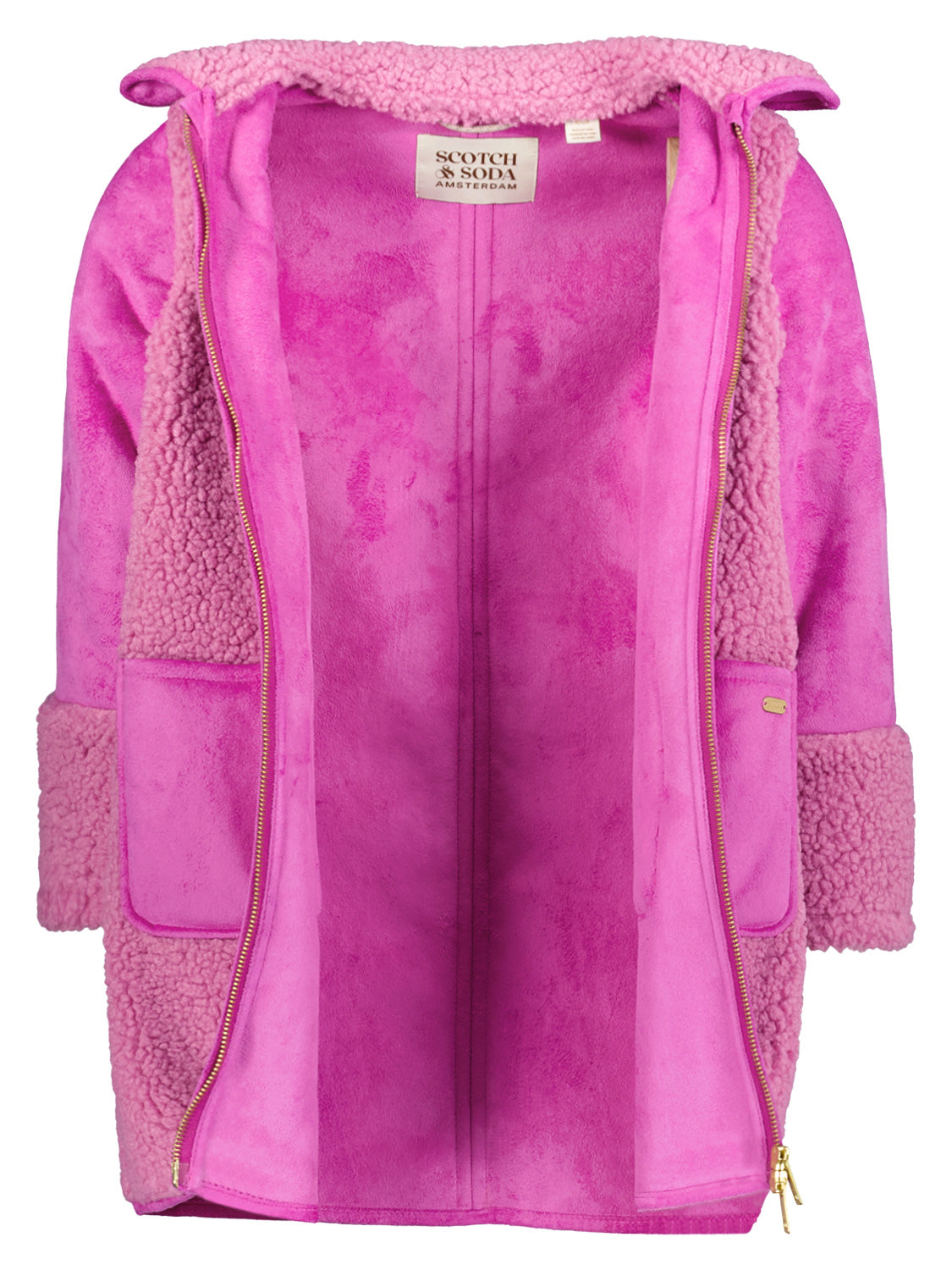 Scotch & Soda Kids coat Fuchsia in Fuchsia 1696584990-6806640012-5.jpg | NICKIS.com