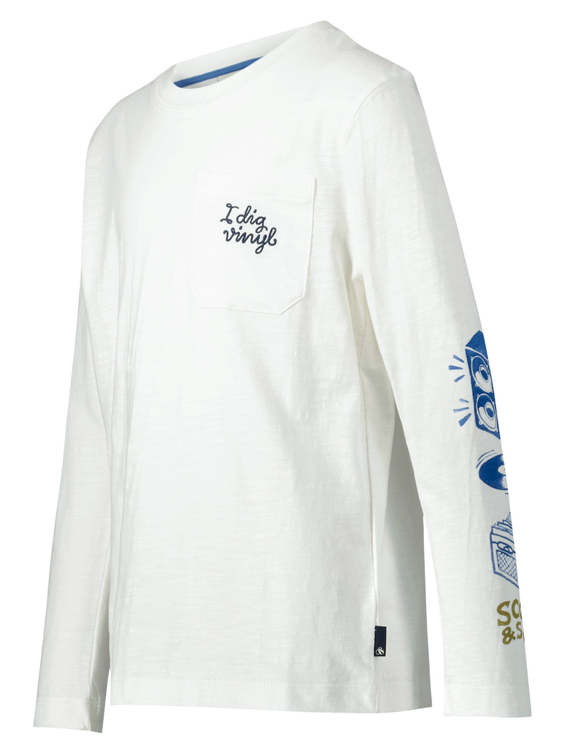 Scotch & Soda Kids long-sleeve White in White 1696584992-6807064965-4.jpg | NICKIS.com