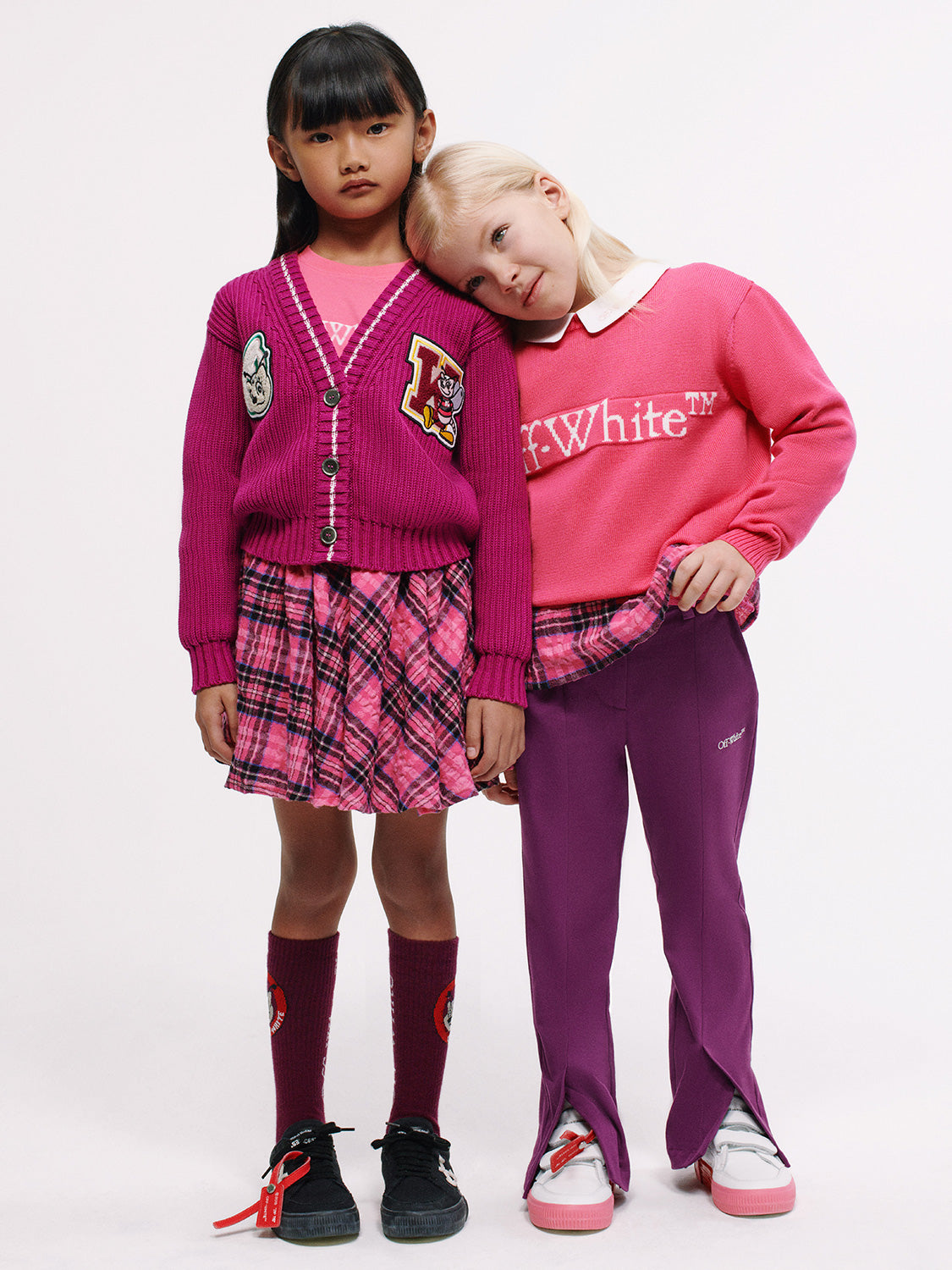 Off-White Kids Kids skirt Fuchsia in Fuchsia 1696924697-6804894607-2.jpg | NICKIS.com