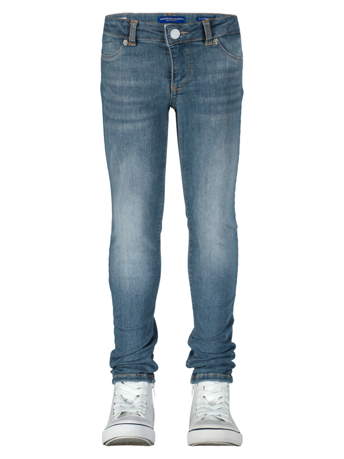 Scotch & Soda Kids jeans Milou skinny Blue in Blue 1697189040-6800045482-4.jpg | NICKIS.com