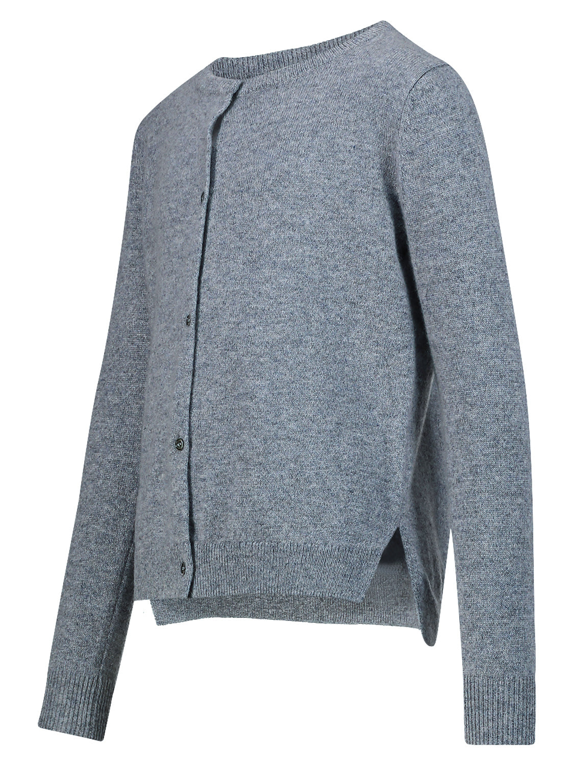 HOLMM. Kids Cashmere cardigan Molly Grey in Grey 1697462945-6800658452-4.jpg | NICKIS.com