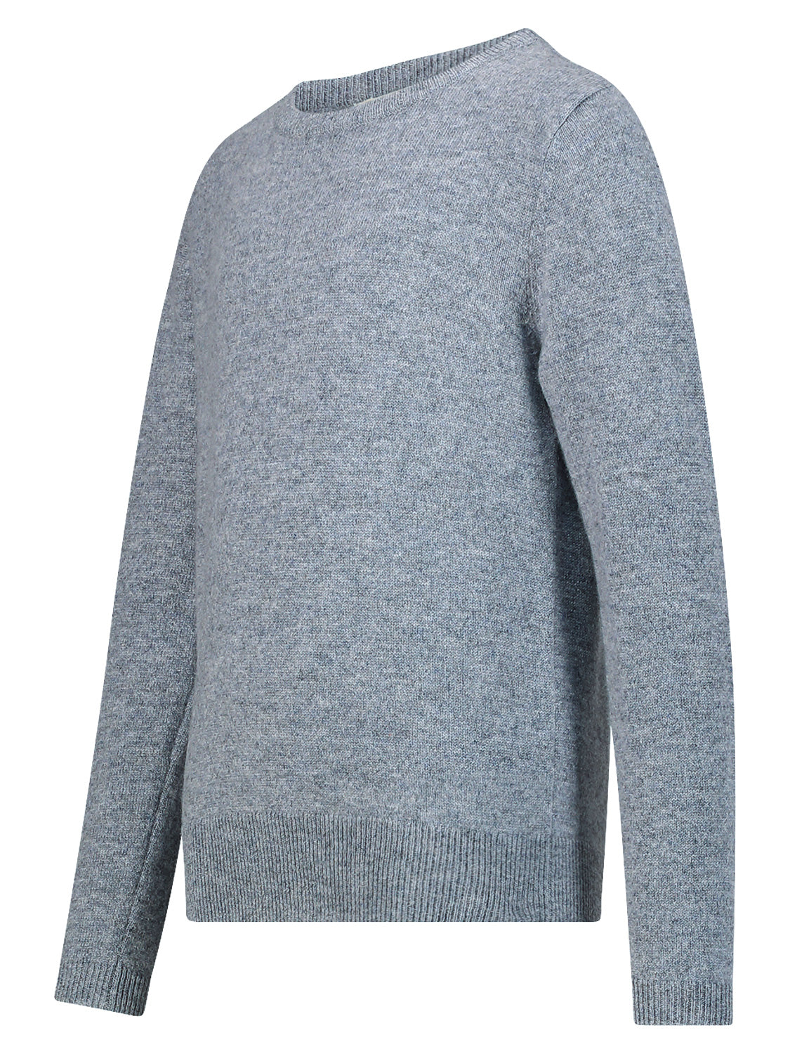 HOLMM. Kids Cashmere sweater Billy Grey in Grey 1697463864-6806936338-4.jpg | NICKIS.com