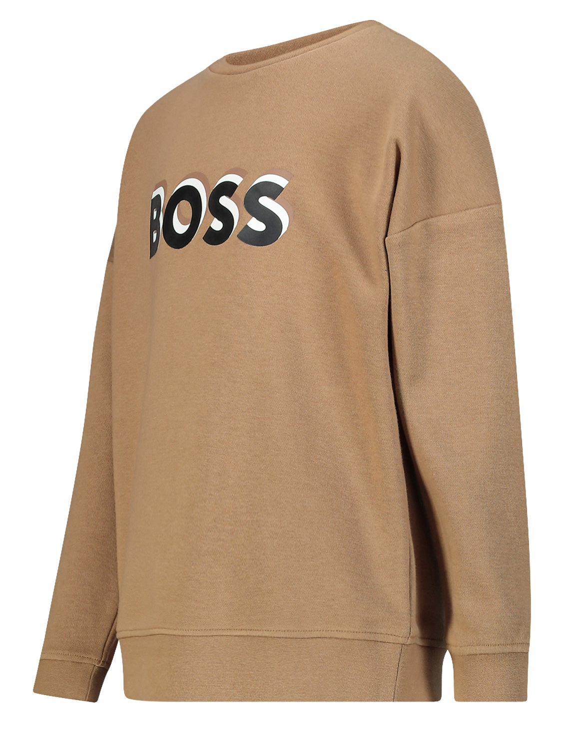 Boss Kids Sweatshirt Brown in Brown 1697476519-6907312169-4.jpg | NICKIS.com