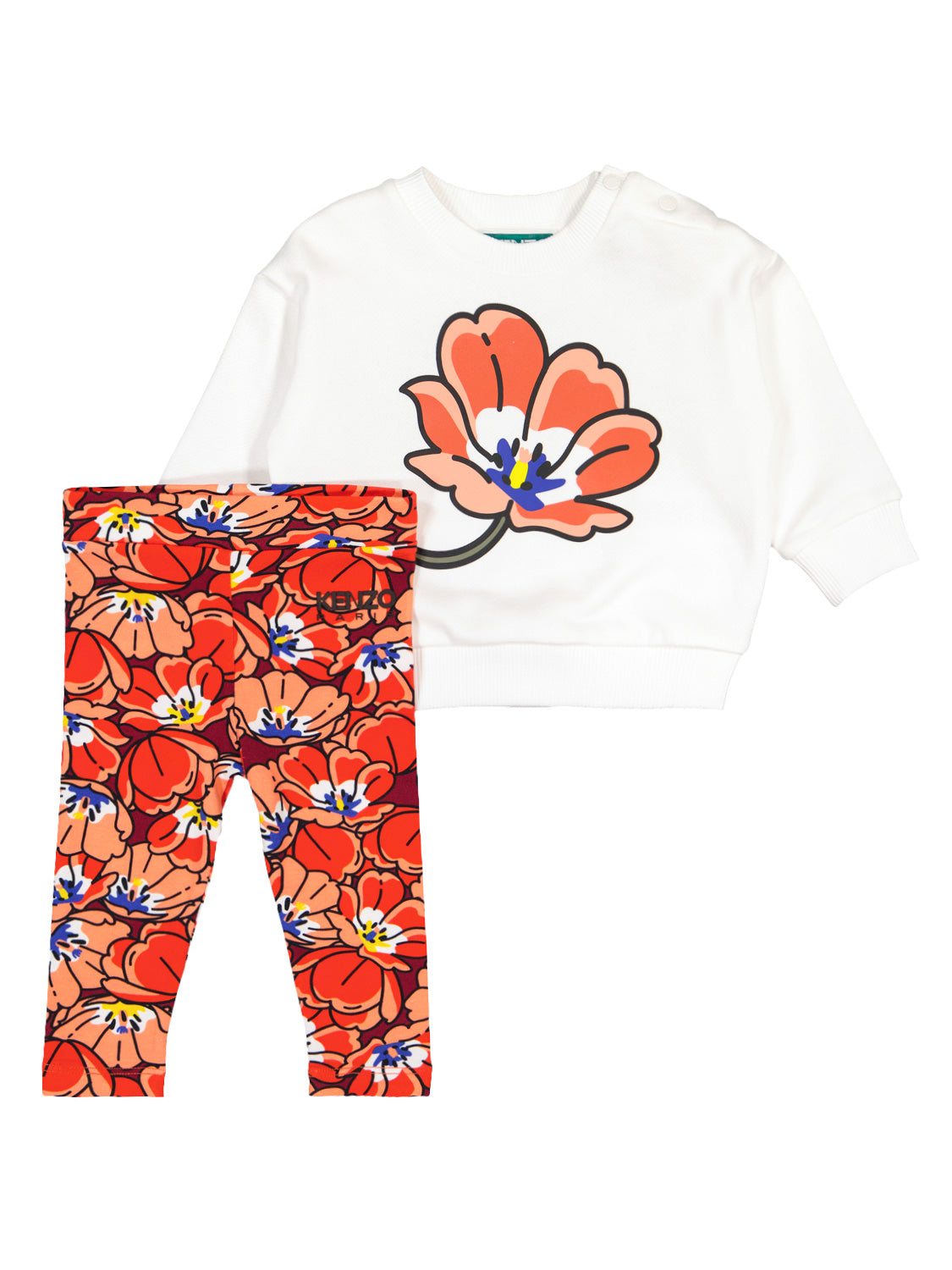 Kenzo Kids Kids clothing set White in White 1698061526-6807898363-1.jpg | NICKIS.com