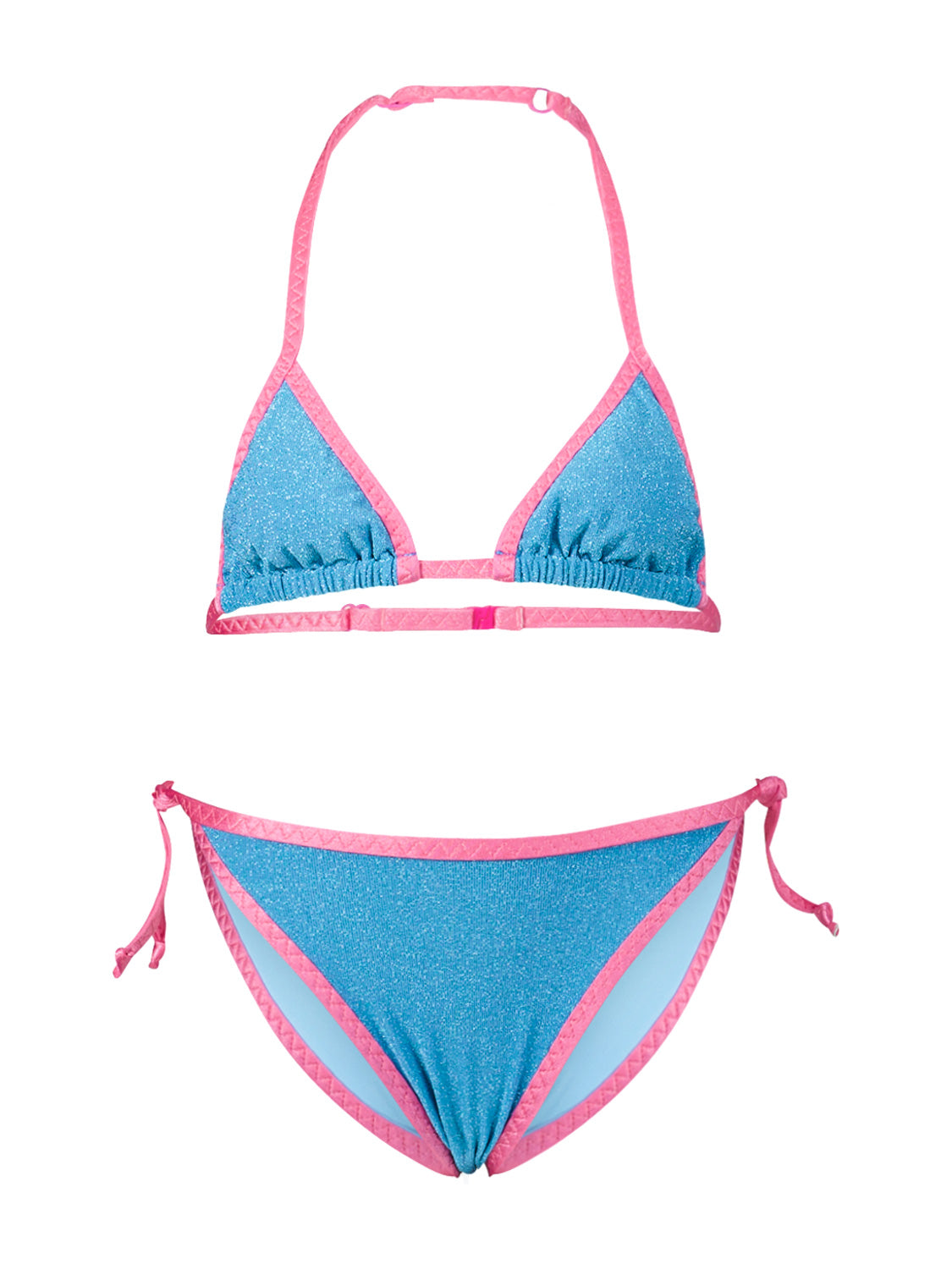 MC2 Saint Barth Kids bikini Holly String Blue in Blue 1698330321-6504800656-1.jpg | NICKIS.com