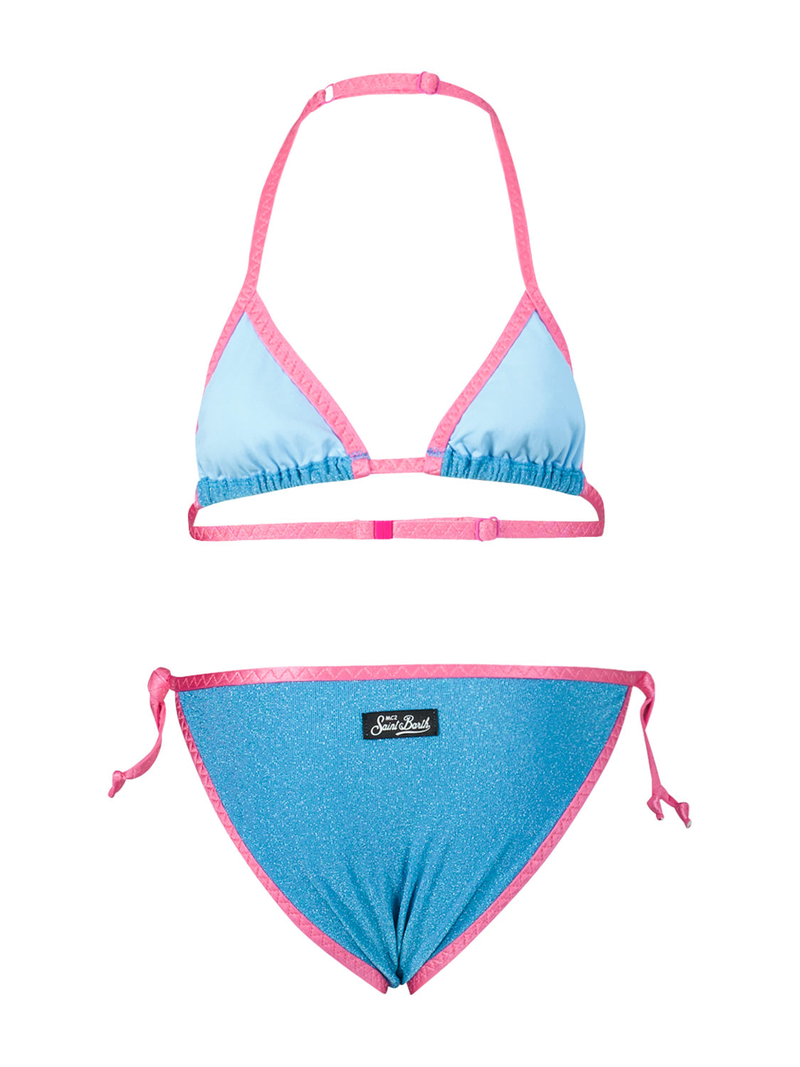 MC2 Saint Barth Kids bikini Holly String Blue in Blue 1698330321-6504800656-4.jpg | NICKIS.com