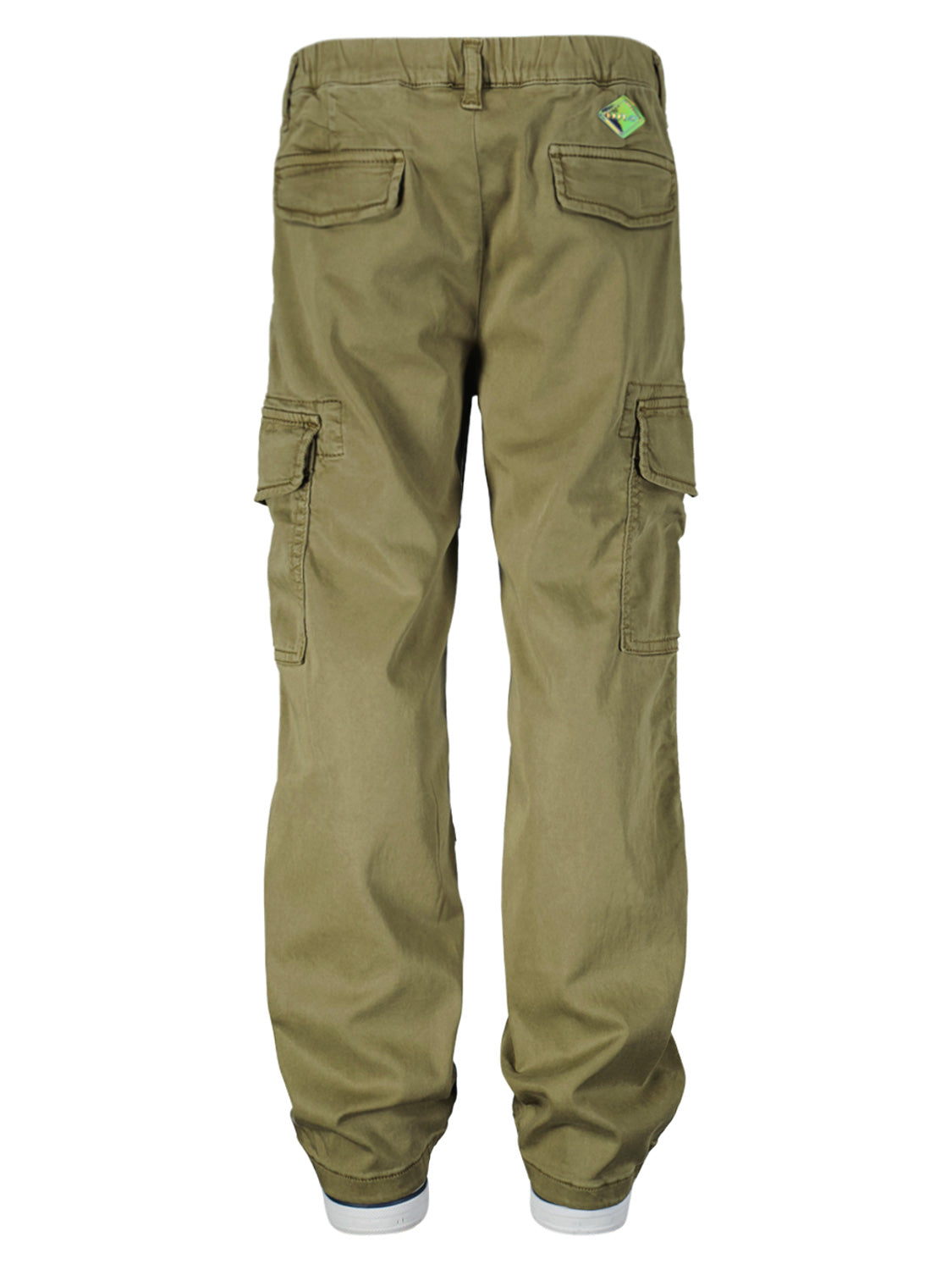 Replay & Sons Kids Cargo Trousers Olive Green in Olive Green 1698330340-6805792514-6.jpg | NICKIS.com